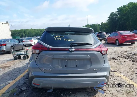 2023 Nissan Kicks Sr Xtronic Cvt from USA, damaged, VIN 3N1CP5DV7PL485586